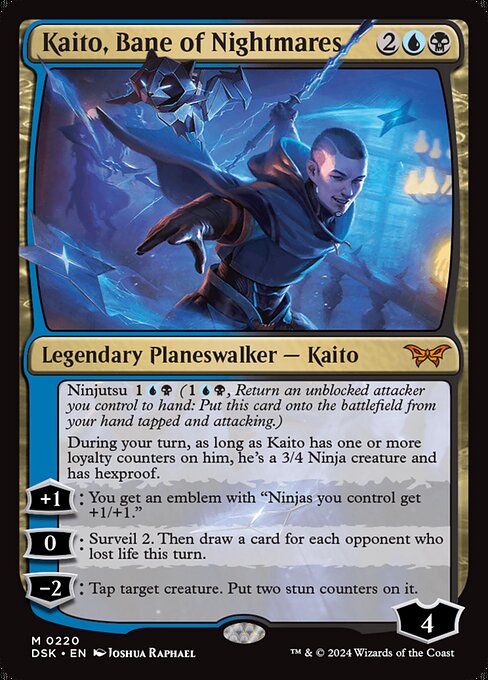Kaito, Bane of Nightmares - Duskmourn: House of Horror #220