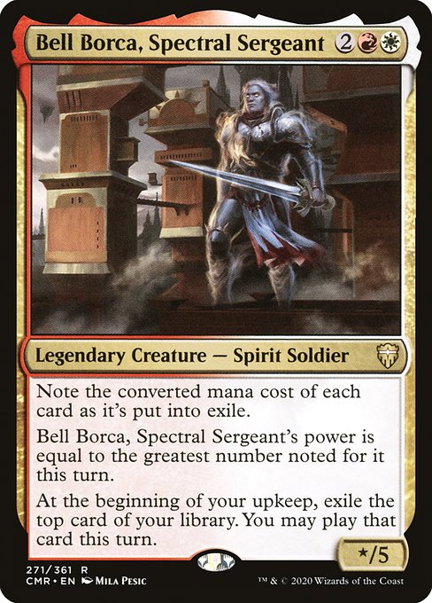 Bell Borca, Spectral Sergeant - Commander Legends #271