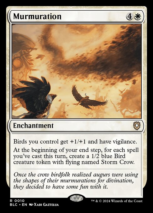 Murmuration - Bloomburrow Commander #10