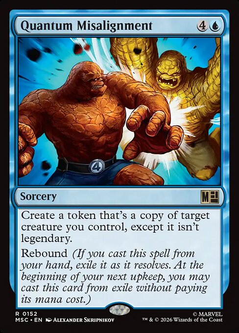 Quantum Misalignment - Marvel Super Heroes Commander #152