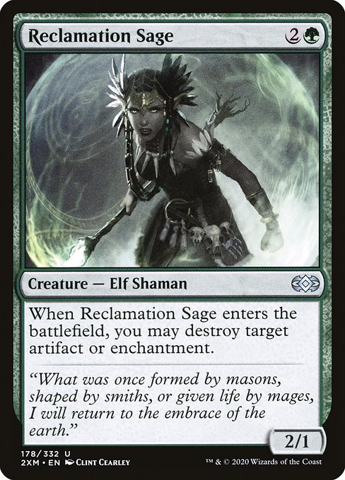 Reclamation Sage - Double Masters #178
