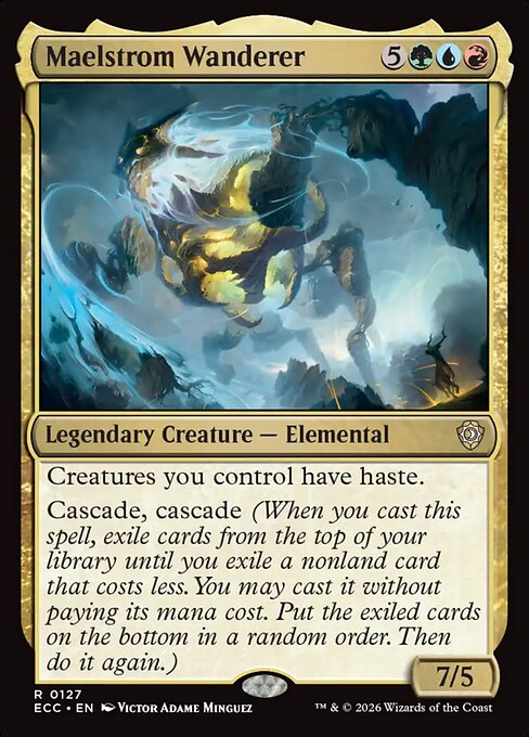 Maelstrom Wanderer - Lorwyn Eclipsed Commander #127