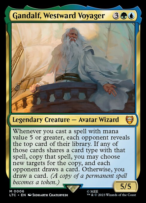 Gandalf, Westward Voyager - Tales of Middle-earth Commander #6