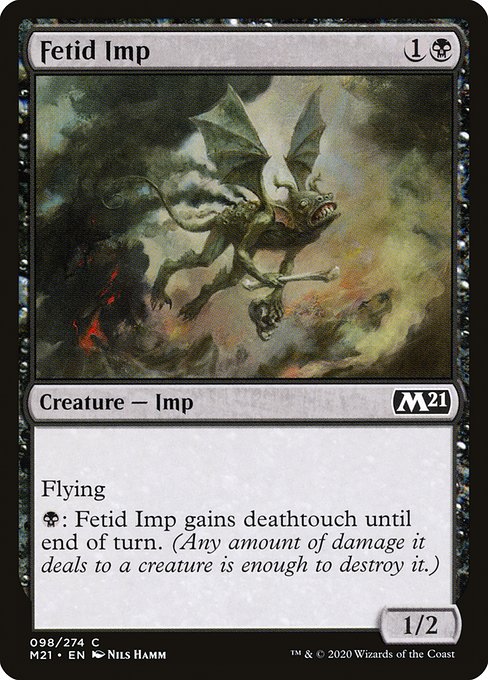 Fetid Imp - Core Set 2021 #98