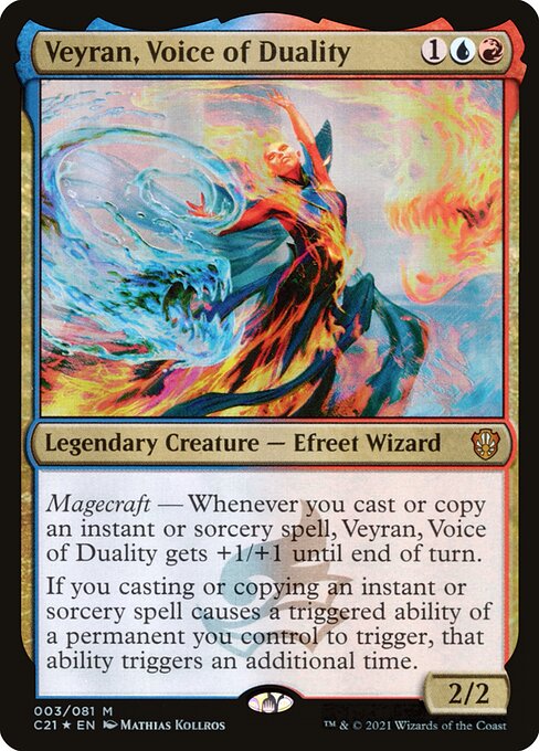 Veyran, Voice of Duality - Commander 2021 #3