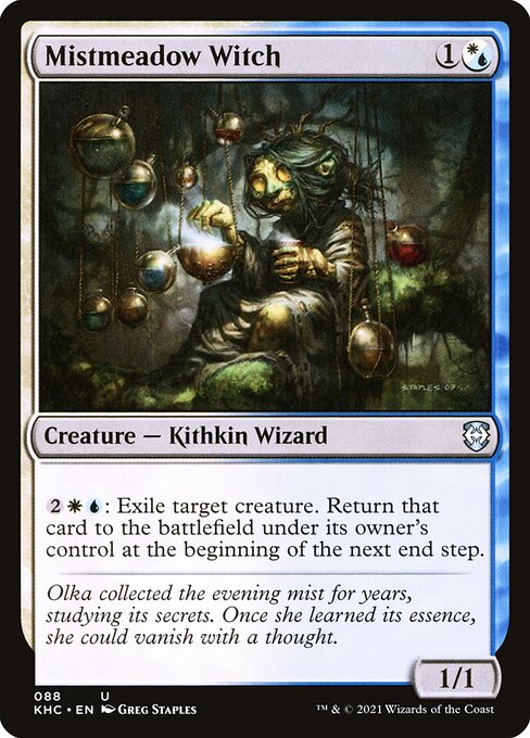 Mistmeadow Witch - Kaldheim Commander #88