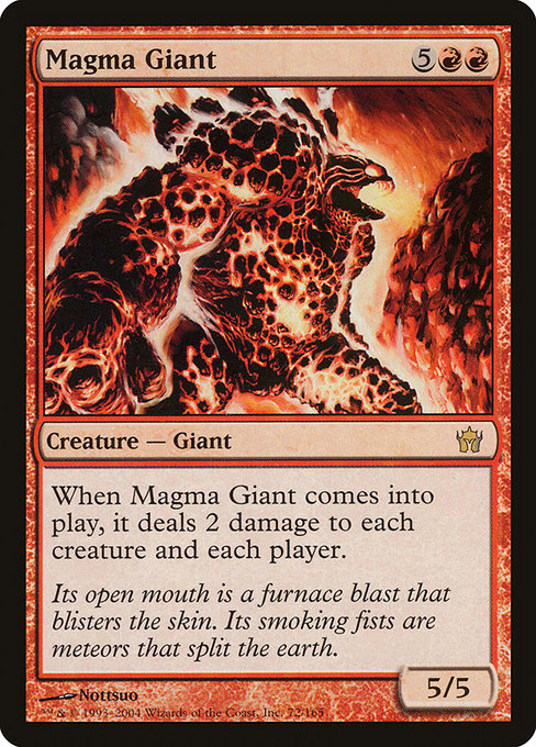 Magma Giant - Fifth Dawn #72