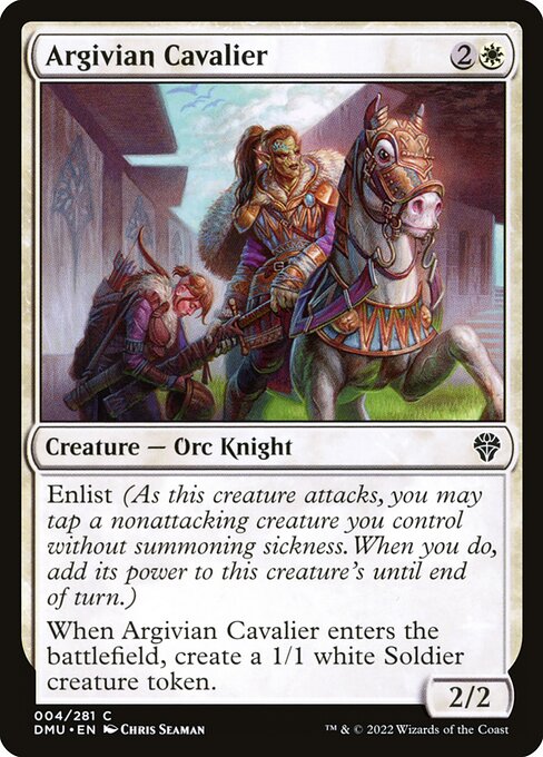 Argivian Cavalier - Dominaria United:  - 4 - Near Mint