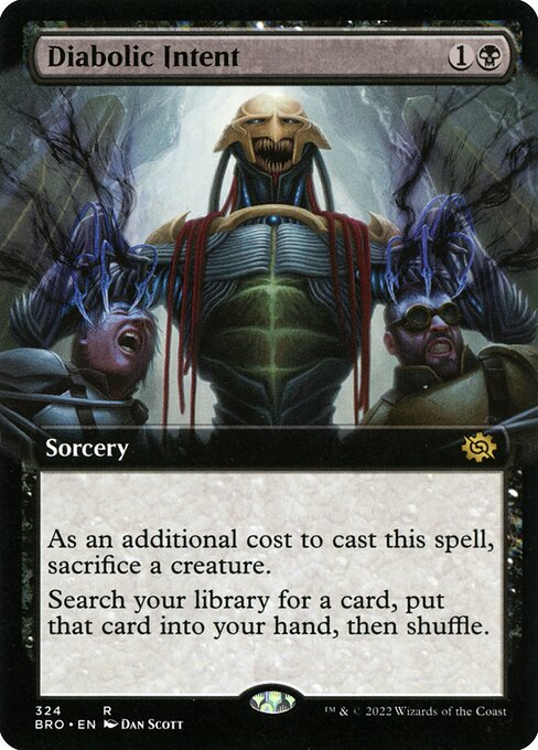 Diabolic Intent (Extended Art) - The Brothers' War #324