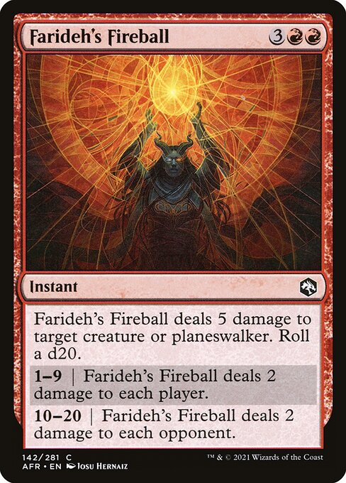 Farideh's Fireball - Adventures in the Forgotten Realms #142