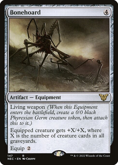 Bonehoard - Neon Dynasty Commander #147