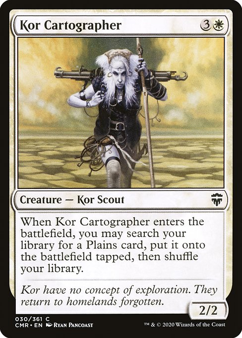 Kor Cartographer (30) - Commander Legends #30