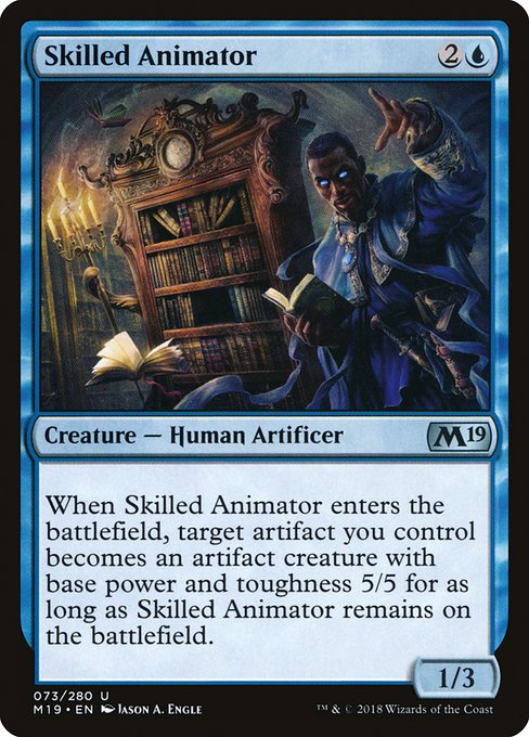 Skilled Animator - Core Set 2019 #73