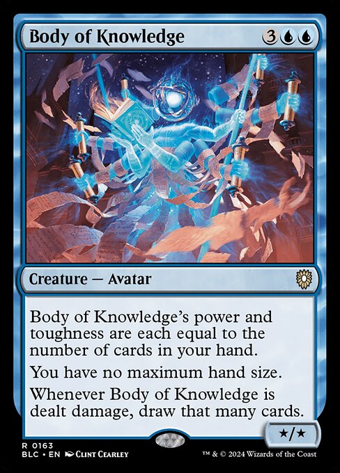 Body of Knowledge - Bloomburrow Commander #163