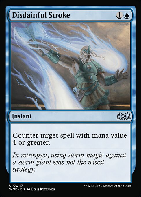 Disdainful Stroke - Wilds of Eldraine #47