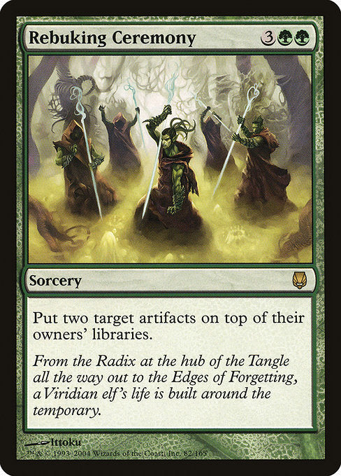 Rebuking Ceremony - Darksteel #82