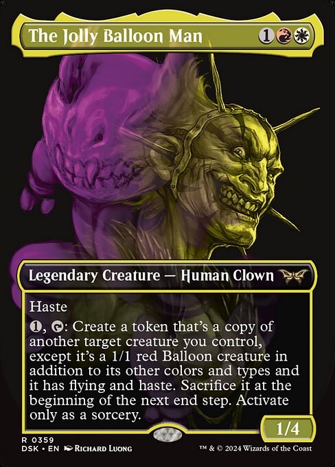 The Jolly Balloon Man (Showcase) - Duskmourn: House of Horror #359