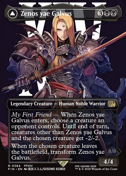 Zenos yae Galvus (Borderless) - Final Fantasy #384