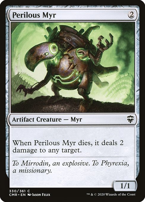 Perilous Myr - Commander Legends #330