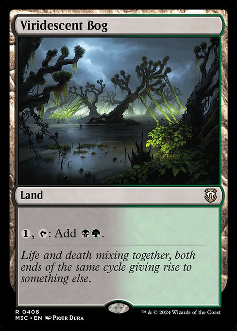 Viridescent Bog - Modern Horizons 3 Commander #406