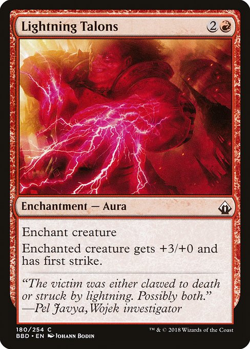 Lightning Talons - Battlebond #180