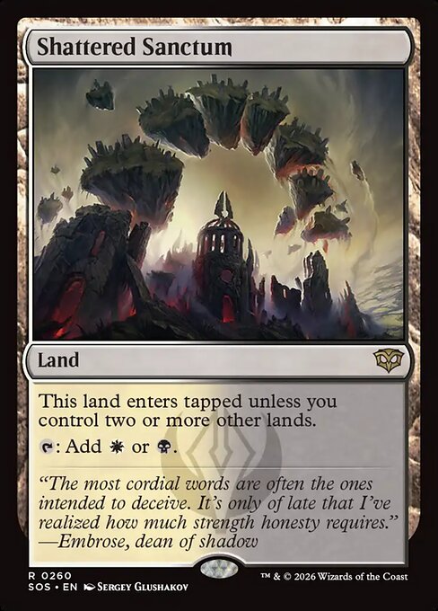 Shattered Sanctum - Secrets of Strixhaven #260