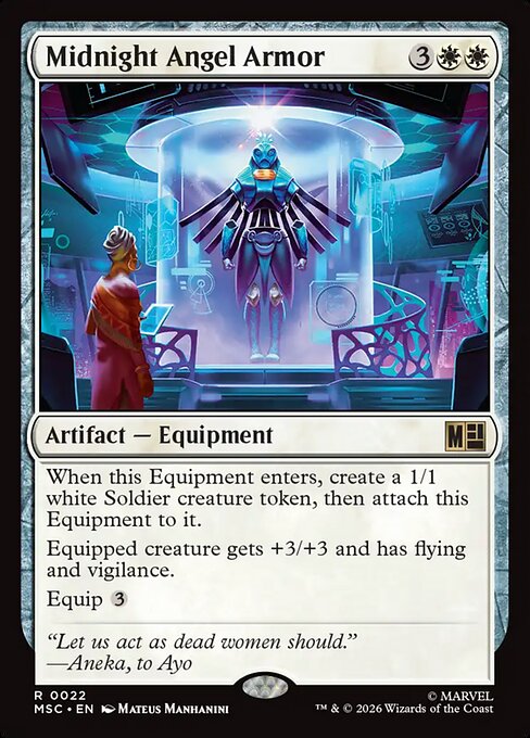 Midnight Angel Armor - Marvel Super Heroes Commander #22