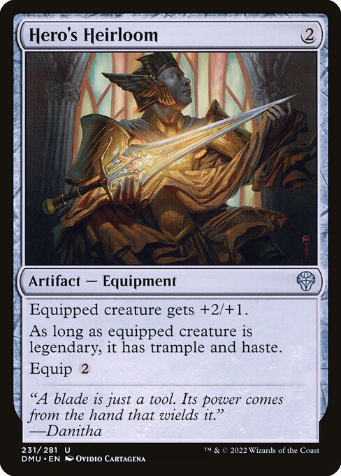 Hero's Heirloom - Dominaria United #231