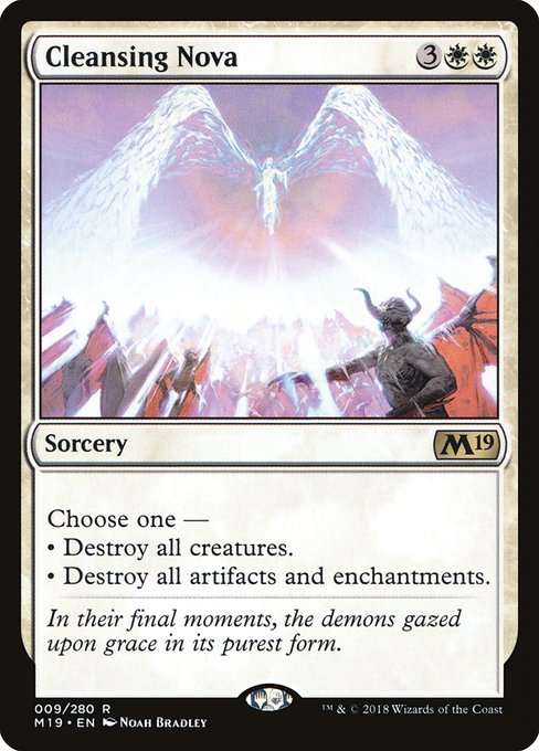 Cleansing Nova - Core Set 2019 #9