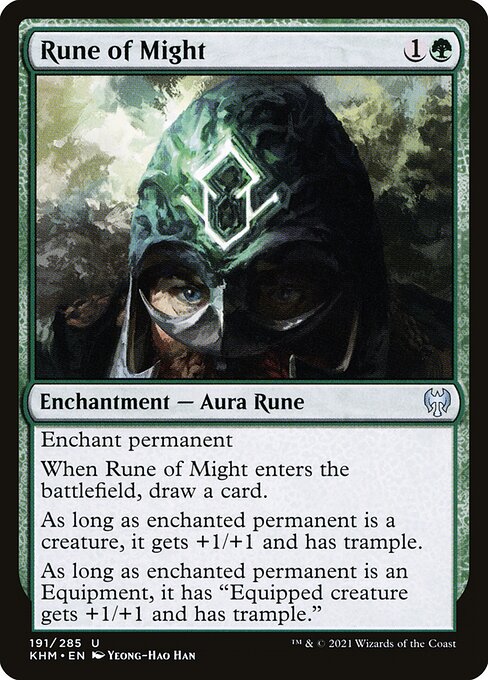 Rune of Might - Kaldheim #191