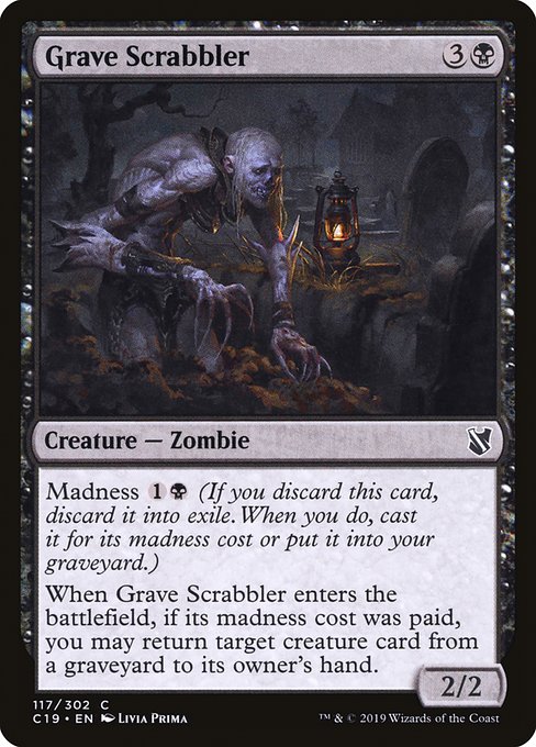 Grave Scrabbler - Commander 2019 #117