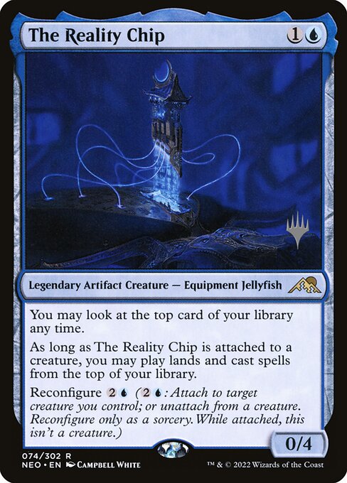 The Reality Chip - Kamigawa: Neon Dynasty Promos #74p