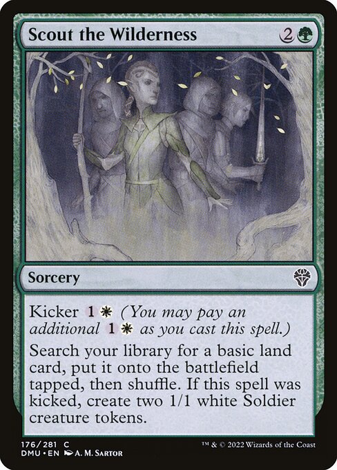 Scout the Wilderness - Dominaria United #176