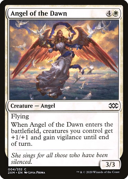 Angel of the Dawn - Double Masters:  - 4 - Near Mint