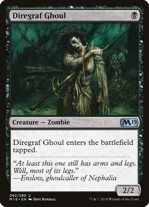 Diregraf Ghoul - Core Set 2019 #92