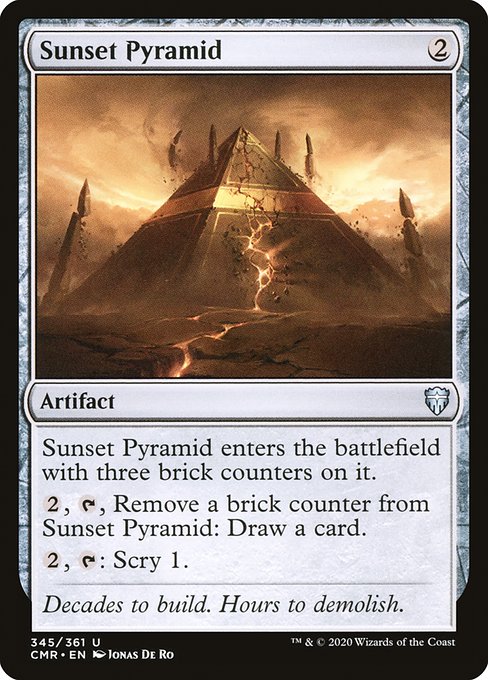 Sunset Pyramid - Commander Legends #345