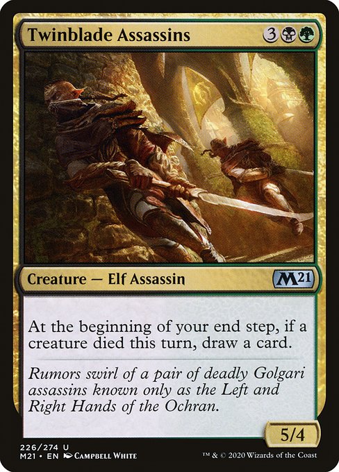 Twinblade Assassins - Core Set 2021 #226