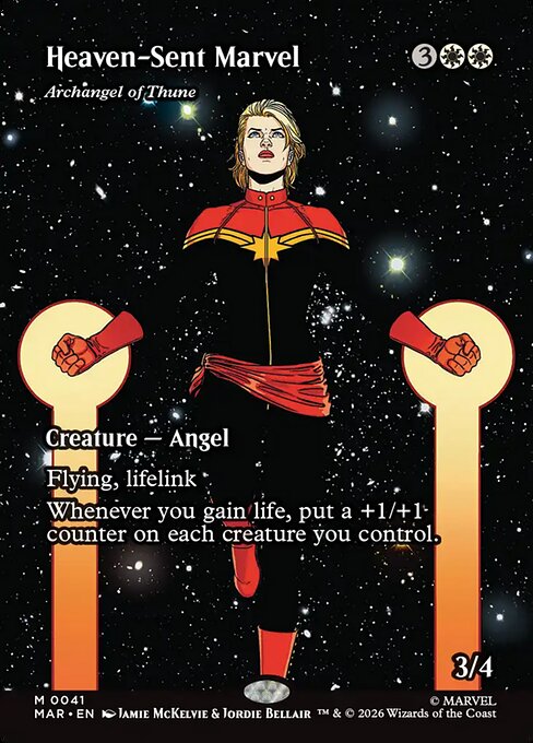 Heaven-Sent Marvel - Archangel of Thune (Borderless) - Marvel Universe #41