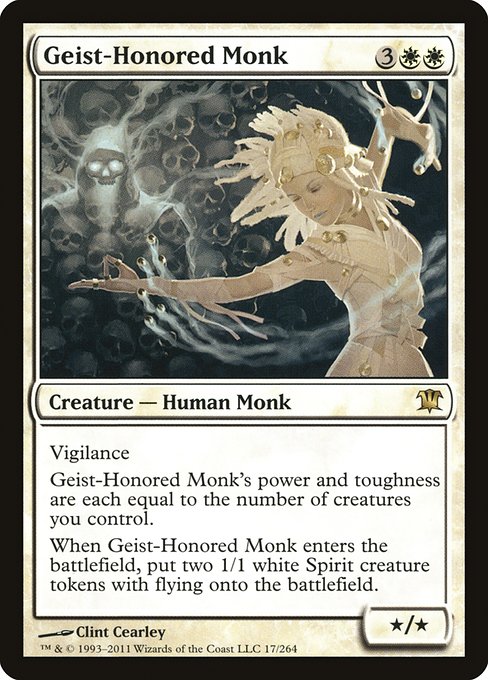 Geist-Honored Monk - Innistrad #17