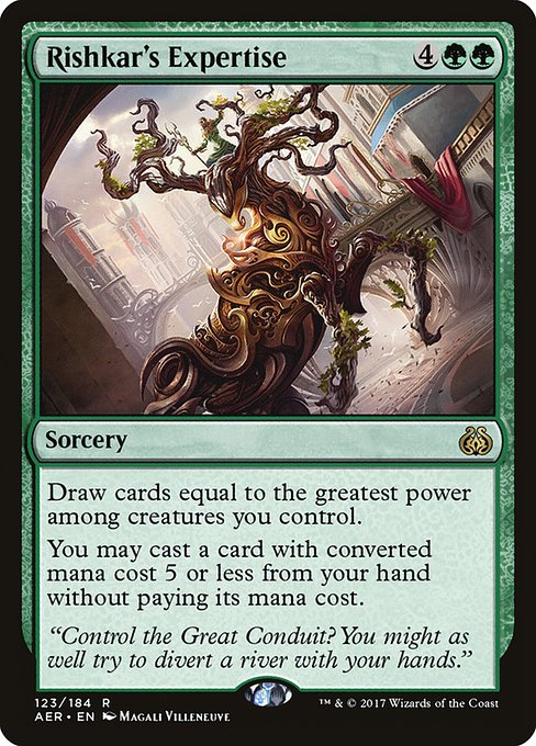 Rishkar's Expertise - Aether Revolt #123