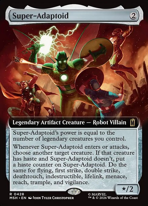 Super-Adaptoid (Extended Art) - Marvel Super Heroes #428