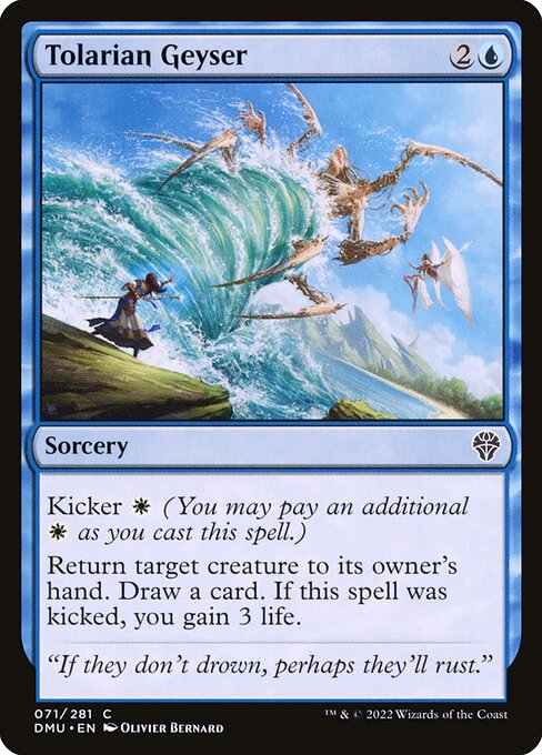 Tolarian Geyser - Dominaria United #71