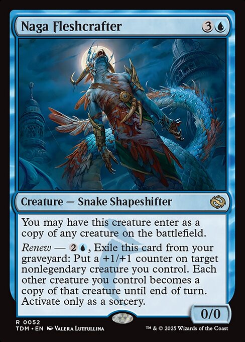 Naga Fleshcrafter - Tarkir: Dragonstorm #52