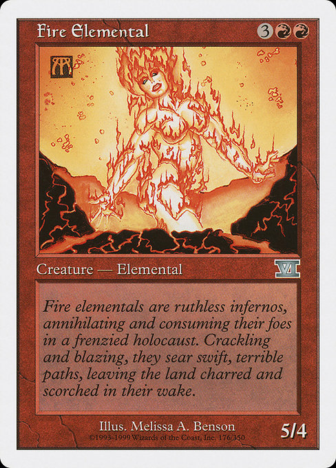 Fire Elemental - Classic Sixth Edition #176
