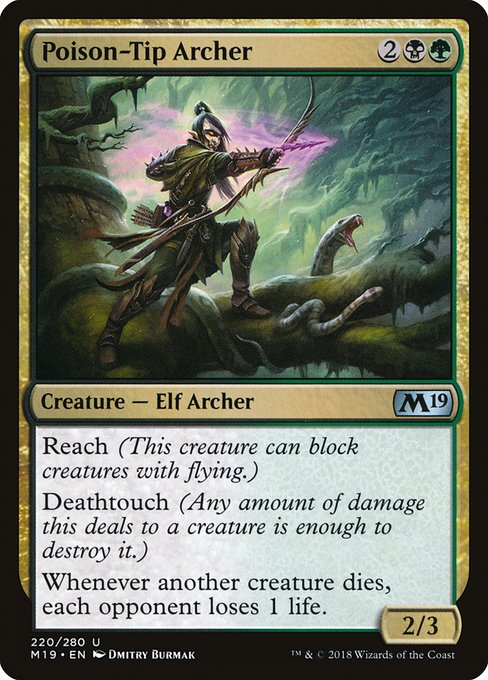 Poison-Tip Archer - Core Set 2019 #220