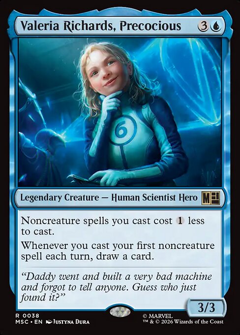 Valeria Richards, Precocious - Marvel Super Heroes Commander #38