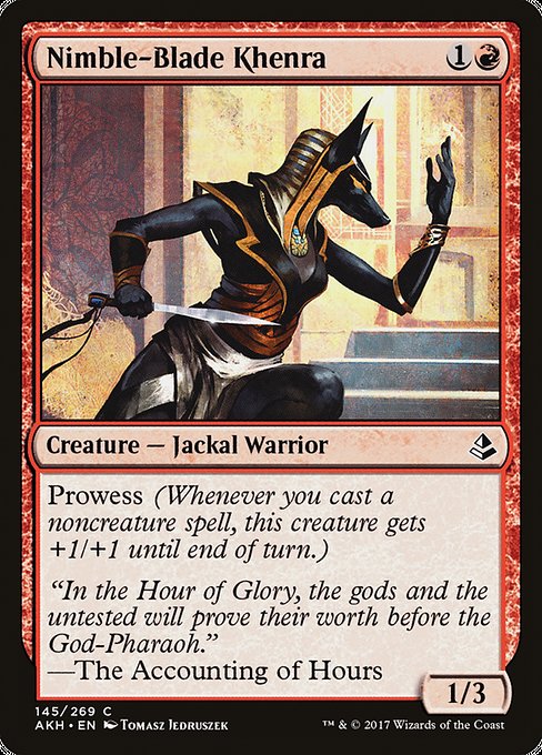 Nimble-Blade Khenra - Amonkhet #145
