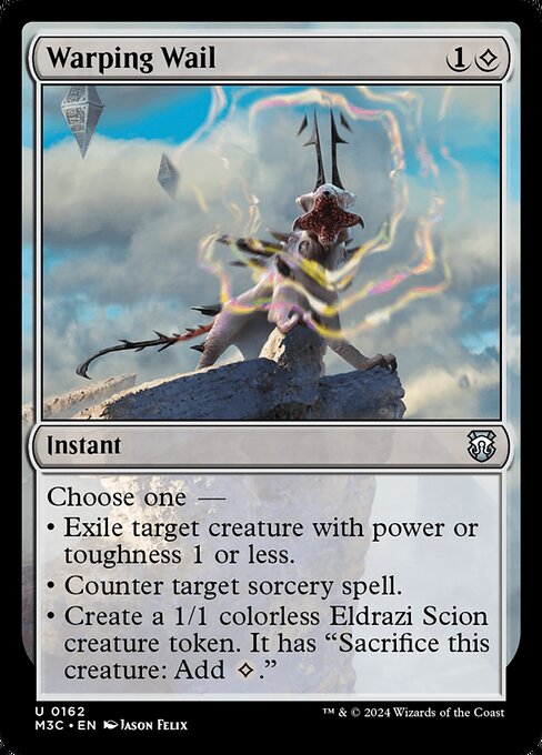 Warping Wail - Modern Horizons 3 Commander #162