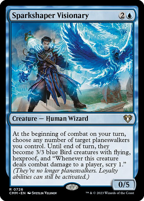 Sparkshaper Visionary - Commander Masters #726