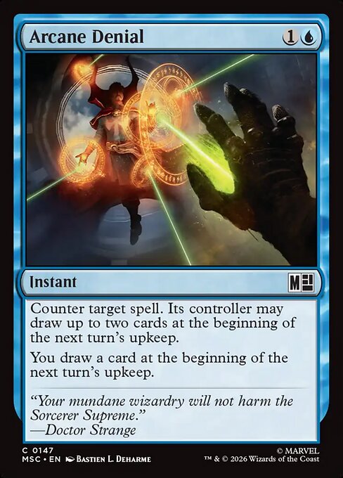 Arcane Denial - Marvel Super Heroes Commander #147